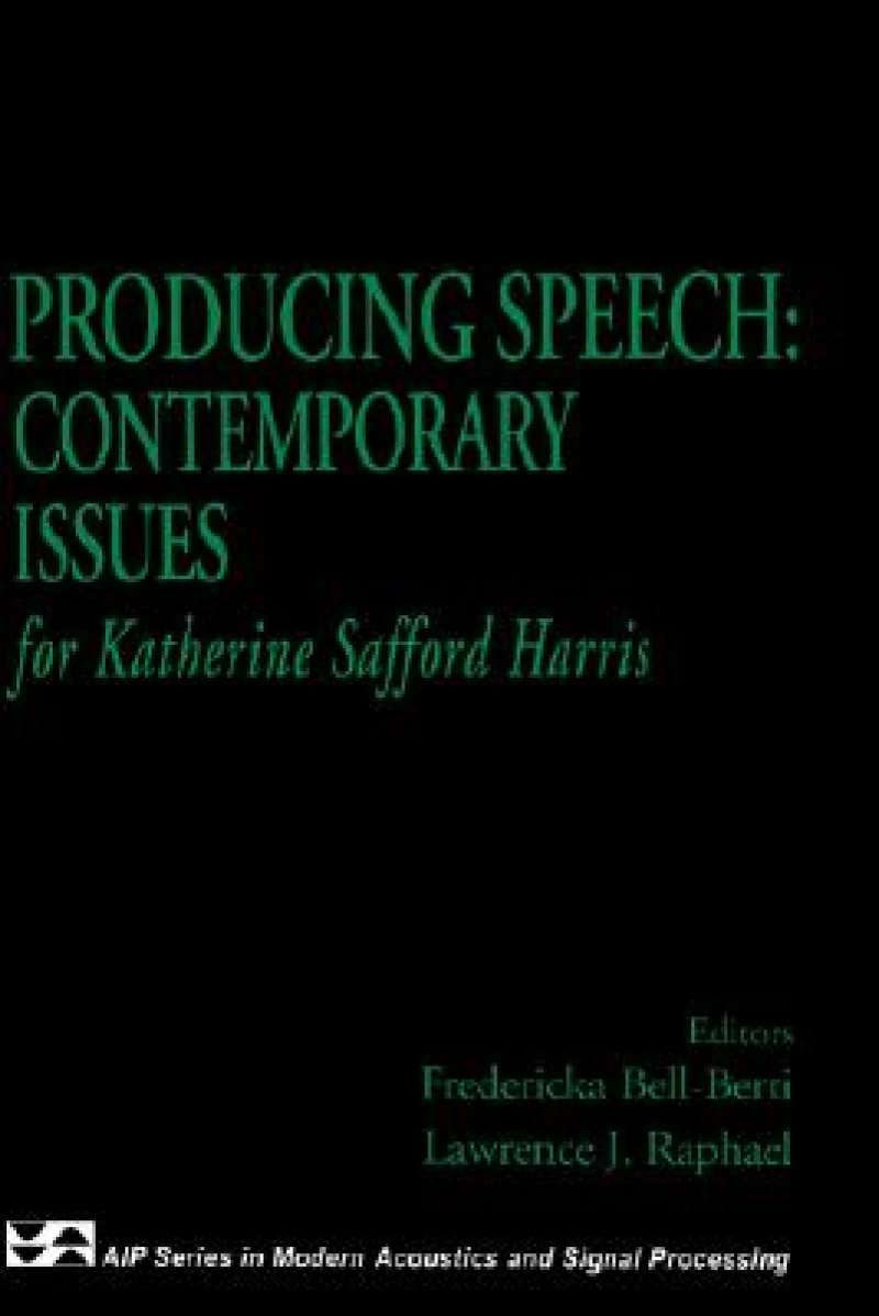 Producing Speech