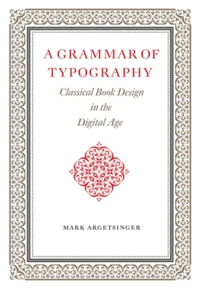 A Grammar of Typography