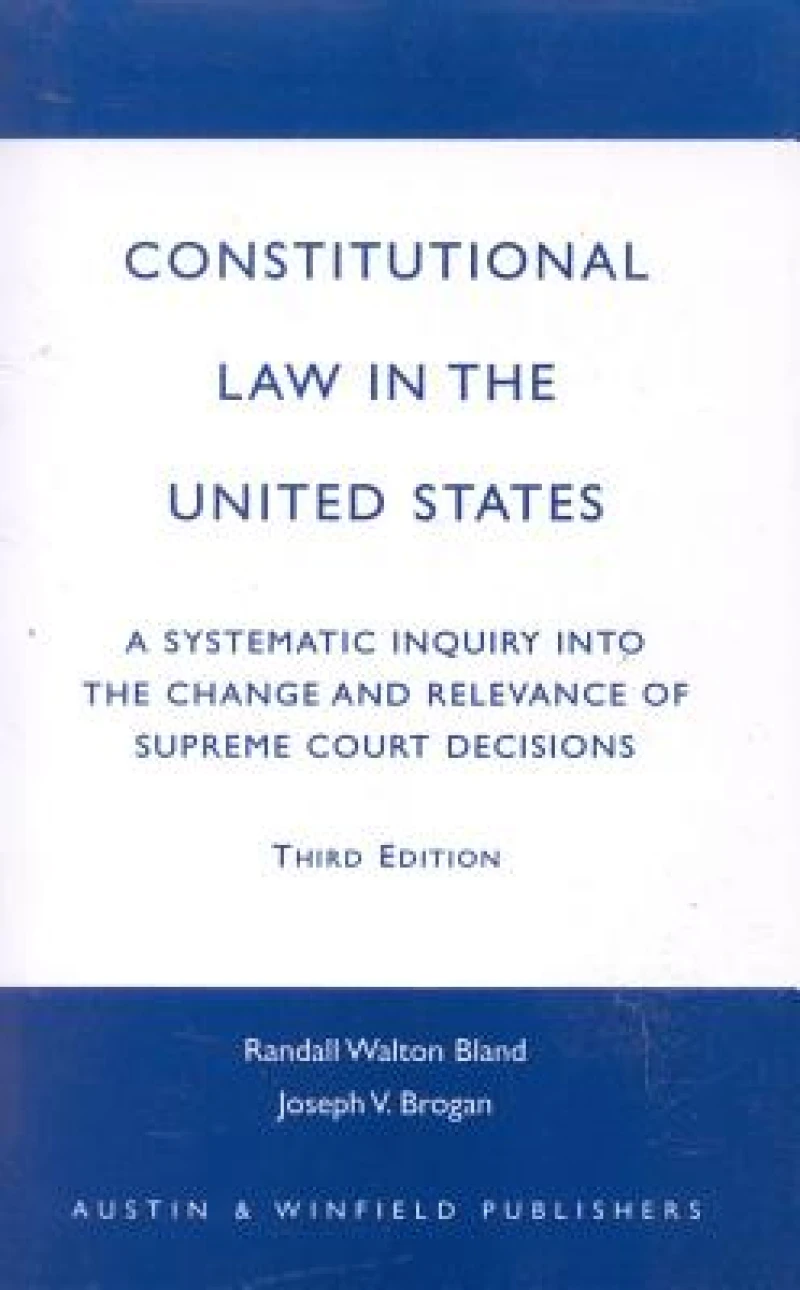 Constitutional Law in the United States