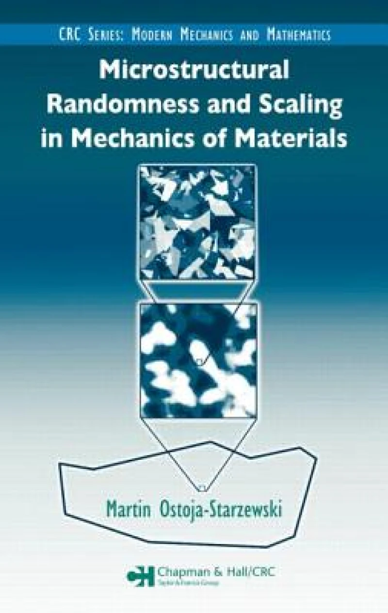 Microstructural Randomness and Scaling in Mechanics of Materials