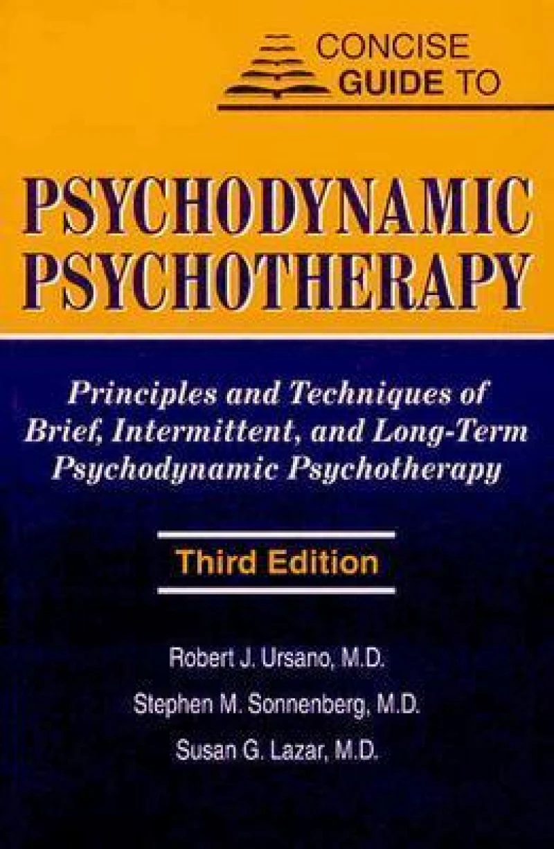 Concise Guide to Psychodynamic Psychotherapy