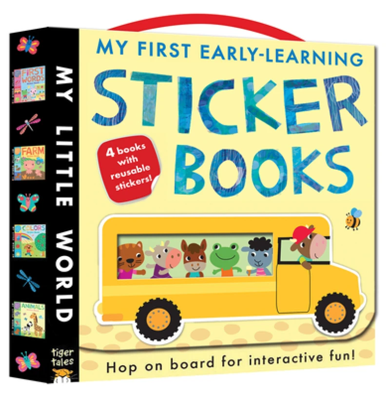 My First Early-Learning Sticker Books Boxed Set
