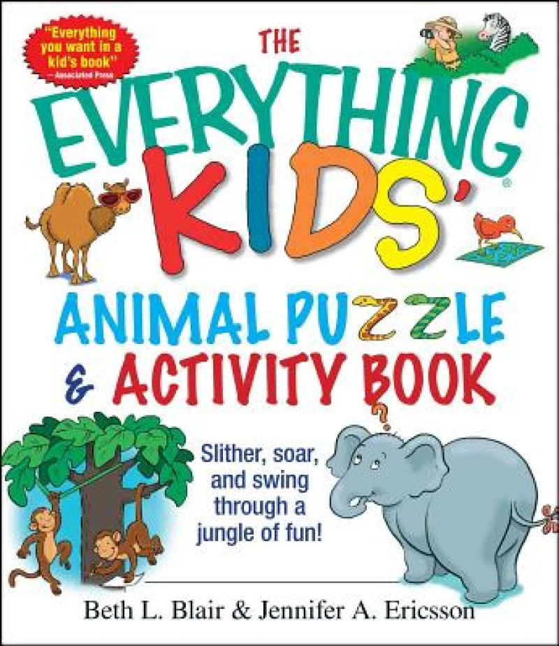 The Everything Kids'' Animal Puzzles & Activity Book