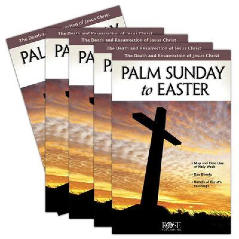 Palm Sunday to Easter (pack of 5)