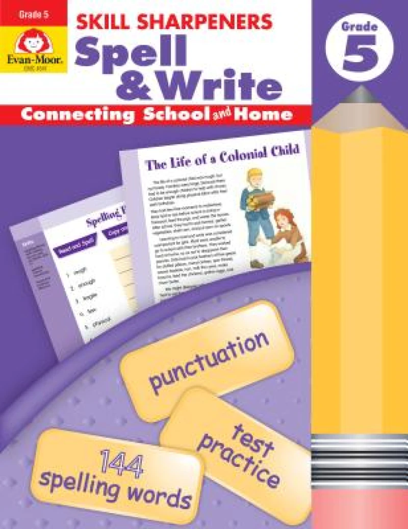 Skill Sharpeners: Spell & Write Grade 5