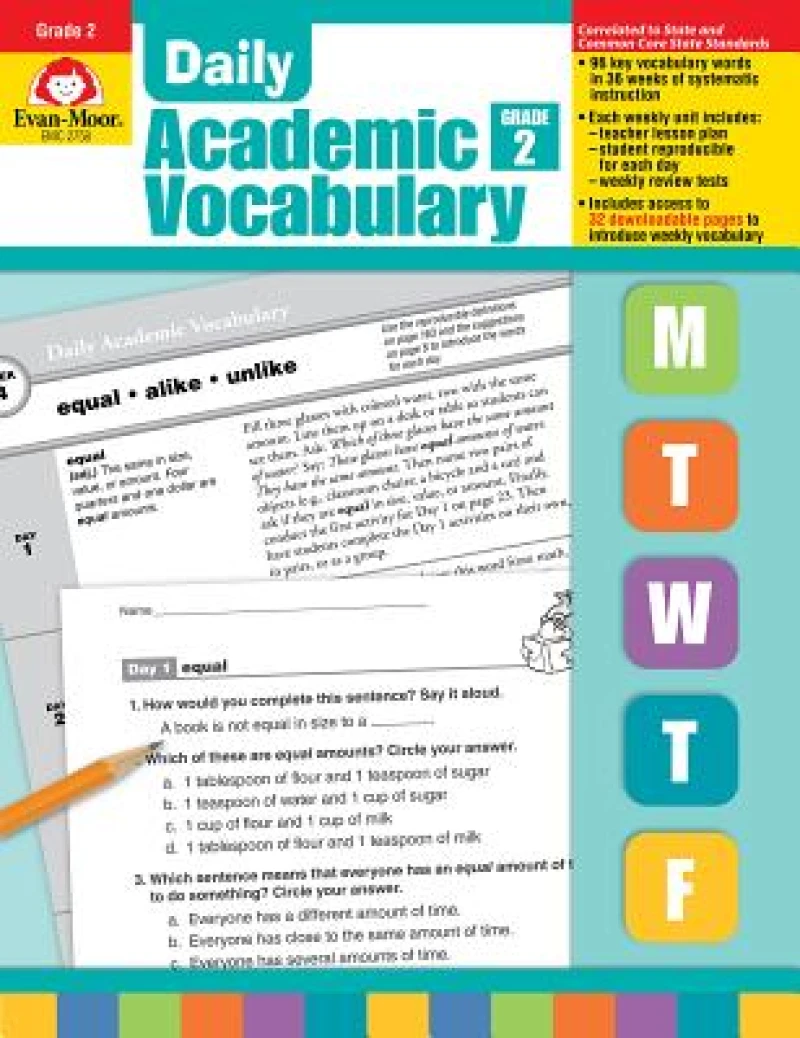Daily Academic Vocabulary Gr 2 Te