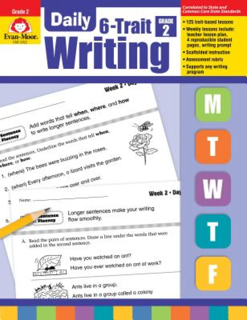 Daily 6-Trait Writing Grade 2 Te