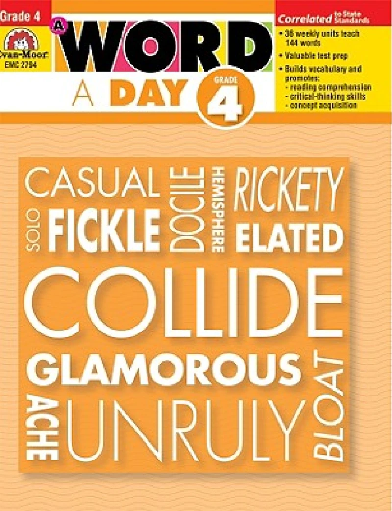 A Word A Day Grade 4