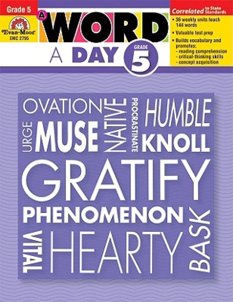 A Word A Day Grade 5