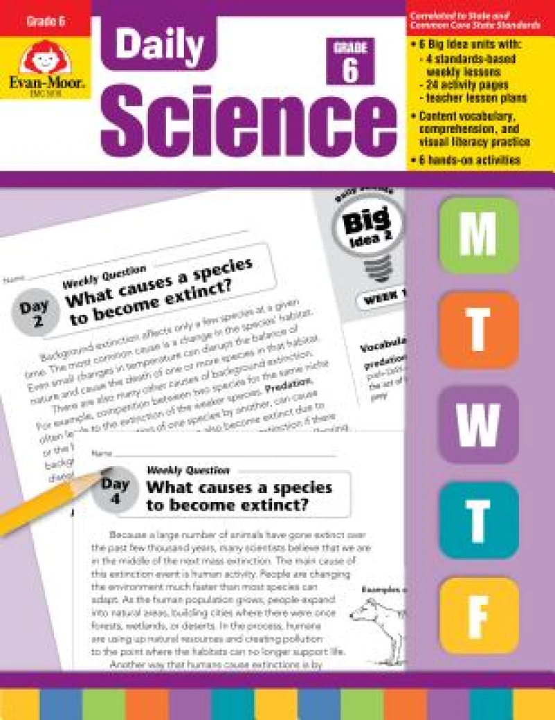 Daily Science Grade 6+ Te