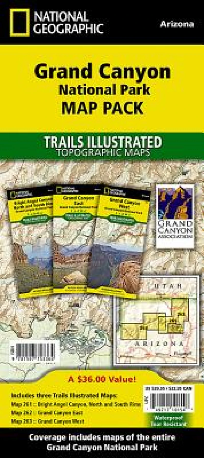 Grand Canyon National Park, Map Pack Bundle