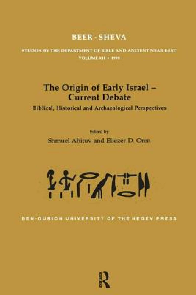 The Origin of Early Israel-Current Debate