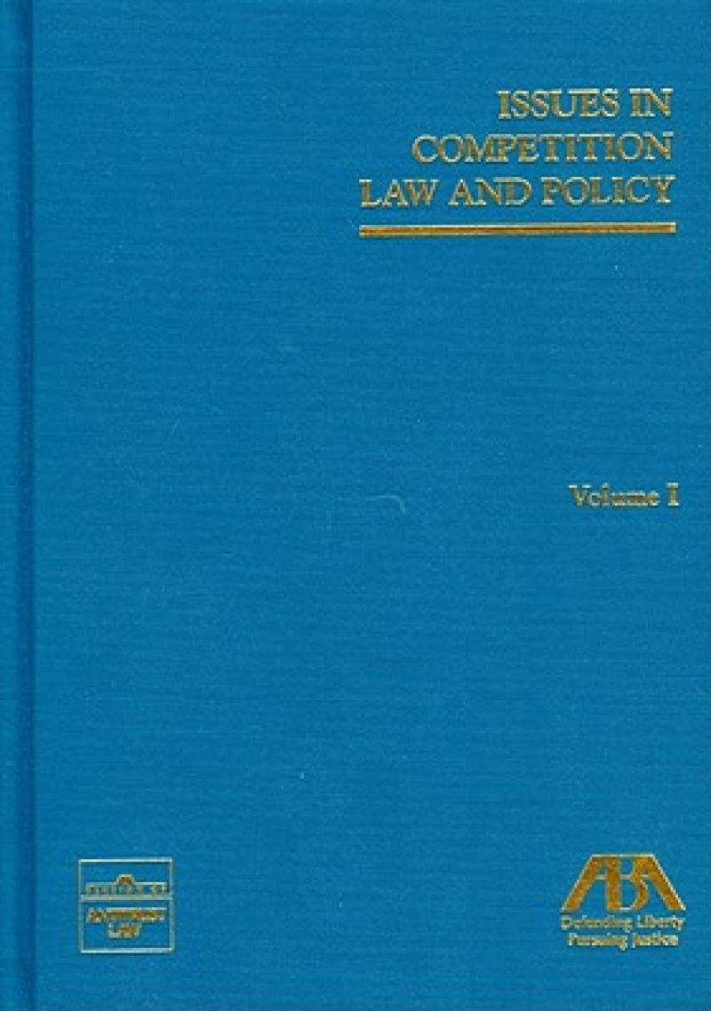 Issues in Competition Law and Policy