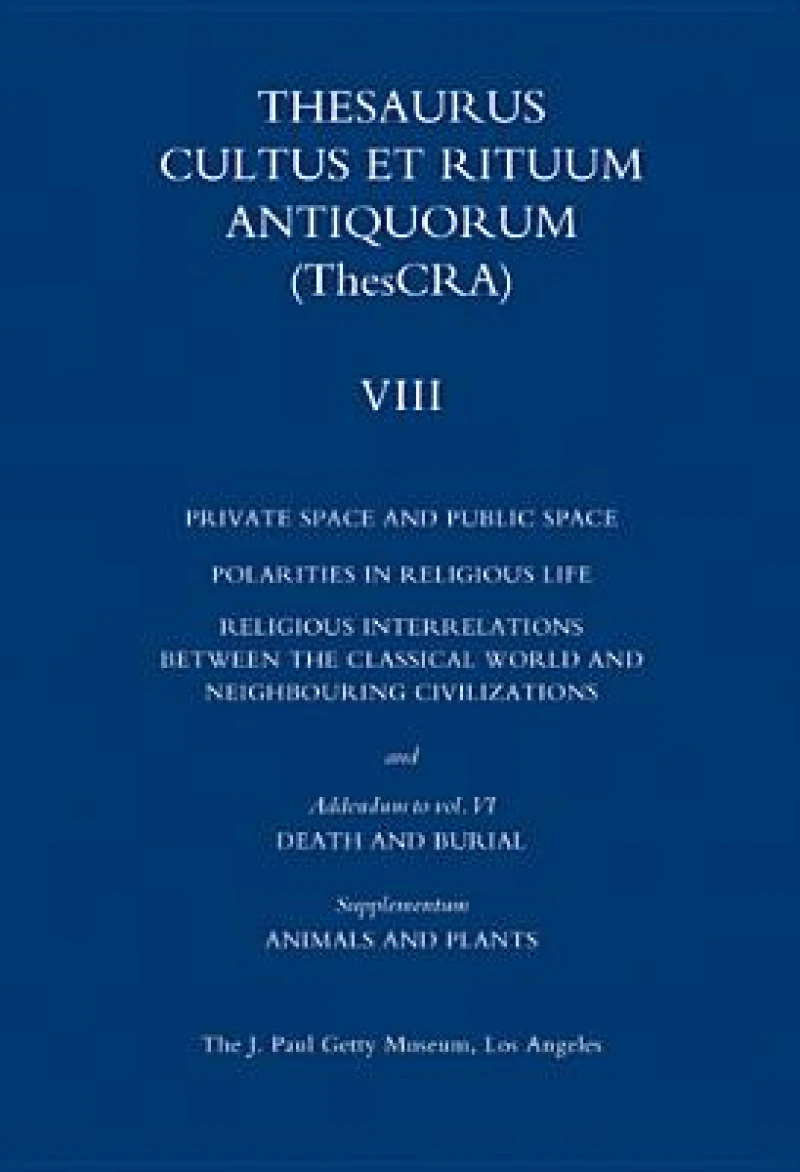Thesaurus Cultus et Rituum Antiquorum V8