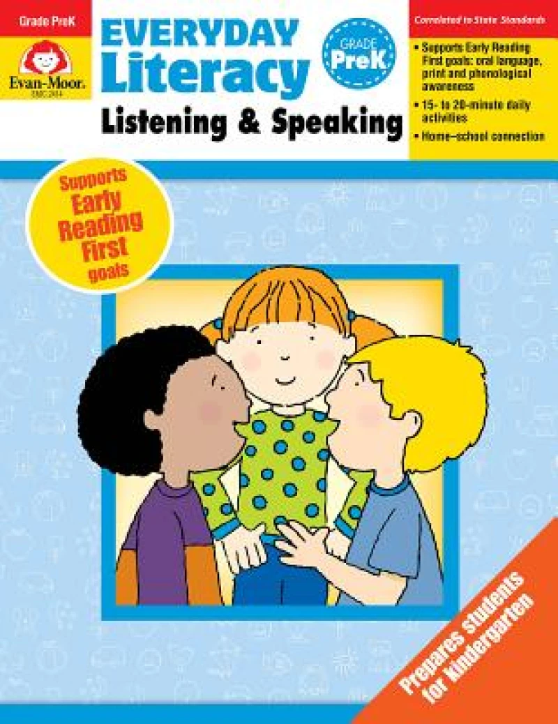 Everyday Lit Listen & Speak,G Pk T.E.