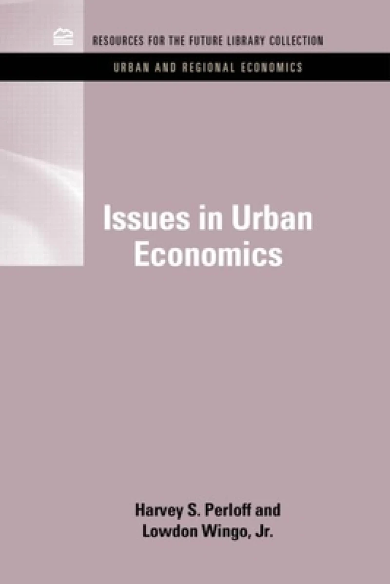 Issues in Urban Economics