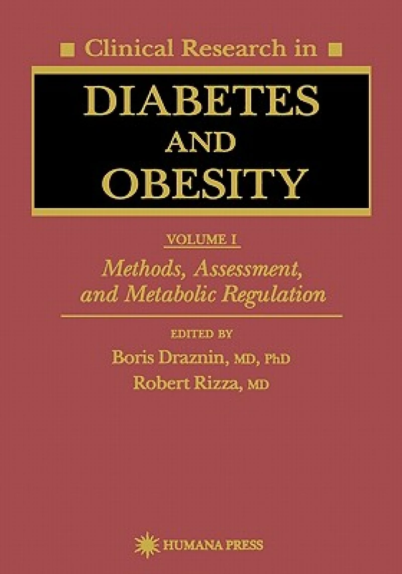 Clinical Research in Diabetes and Obesity, Volume 1