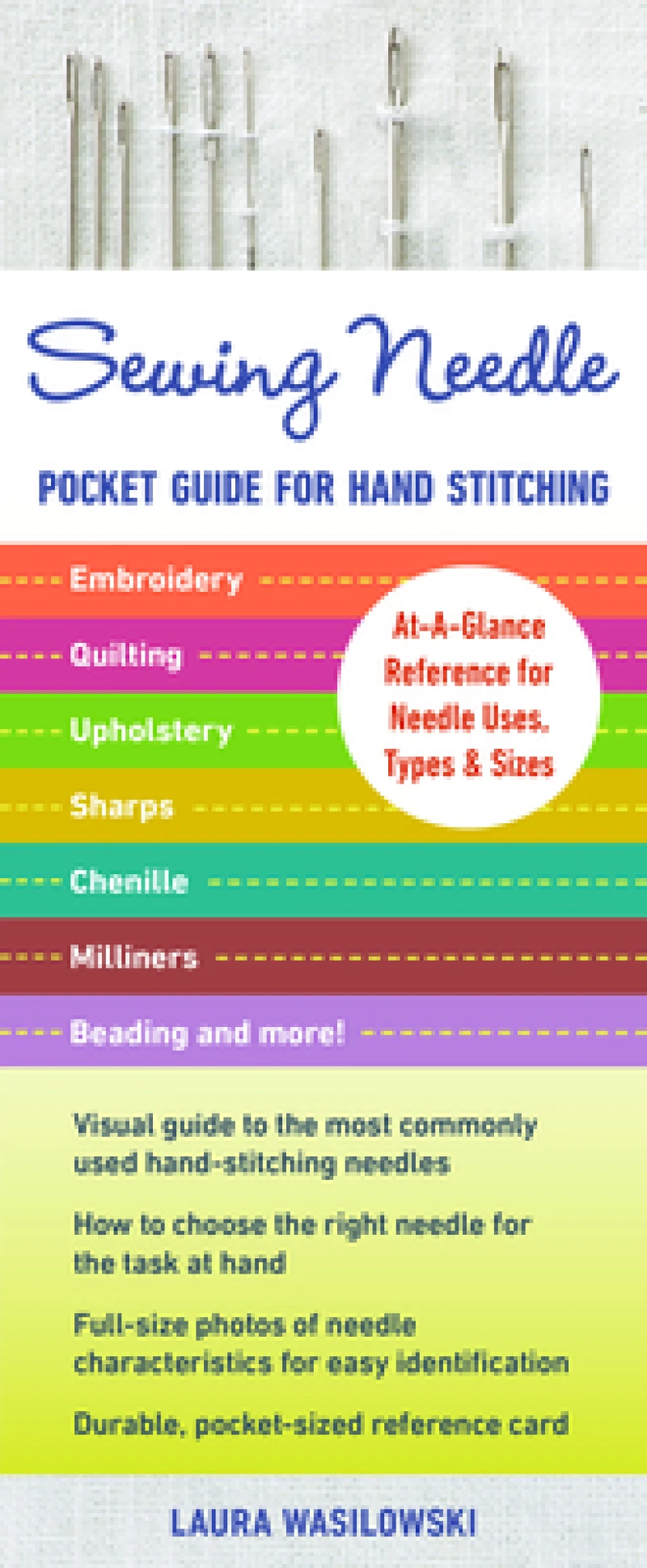 Sewing Needle Pocket Guide For Hand Stitching