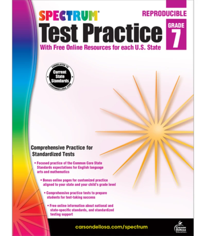 Spectrum Test Practice Grade 7