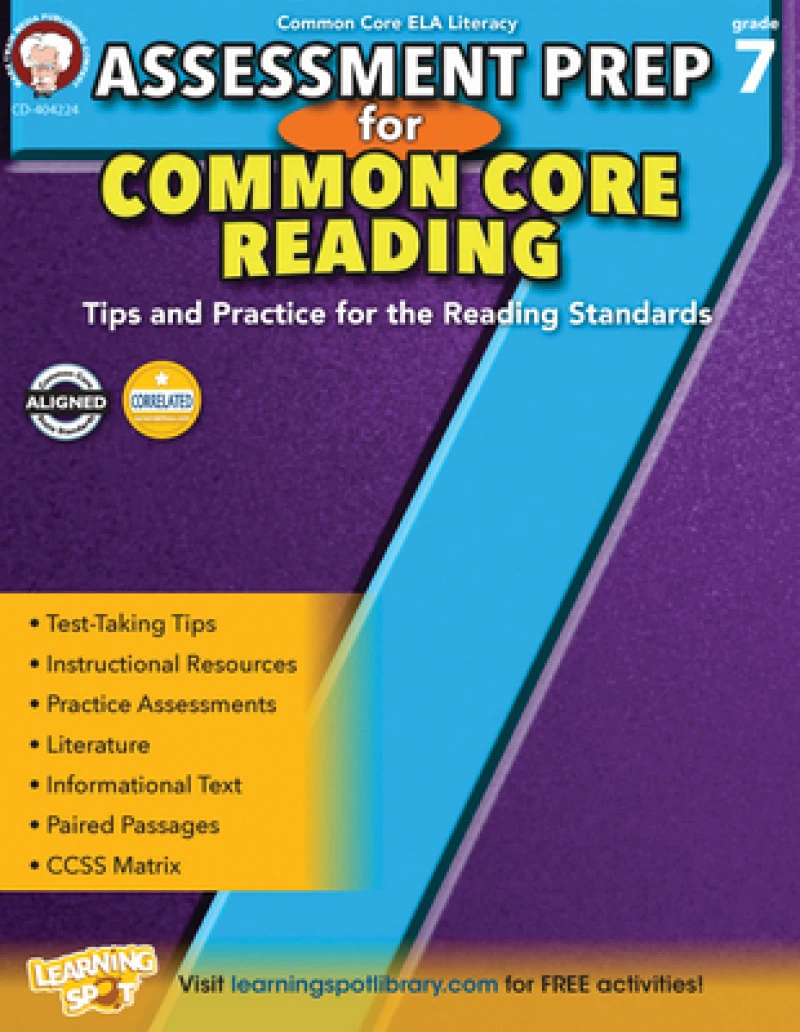 Assessment Prep for Common Core Reading