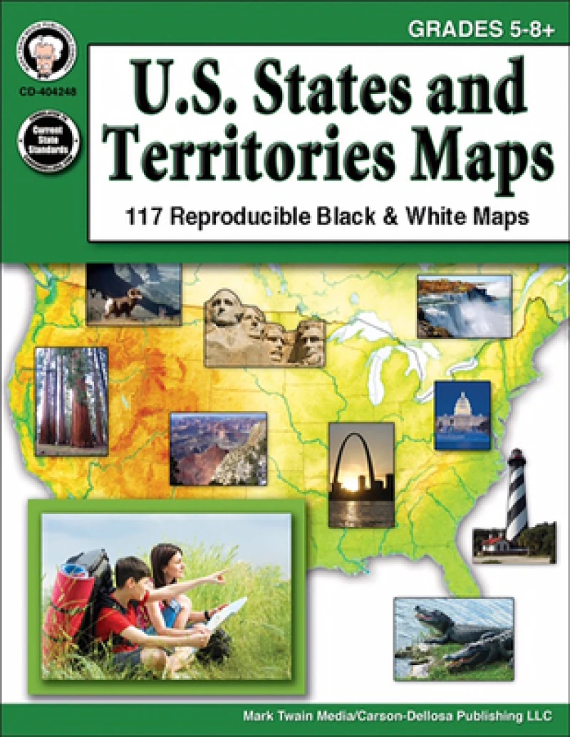 U.S. States and Territories Maps