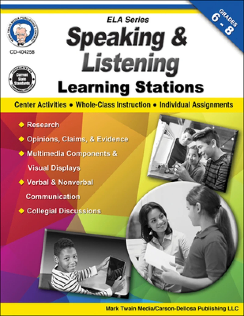 Speaking and Listening Learning Stations