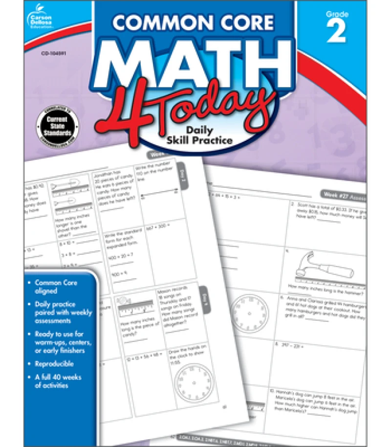 Common Core Math 4 Today
