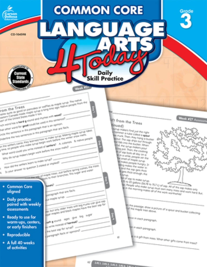 Common Core Language Arts 4 Today