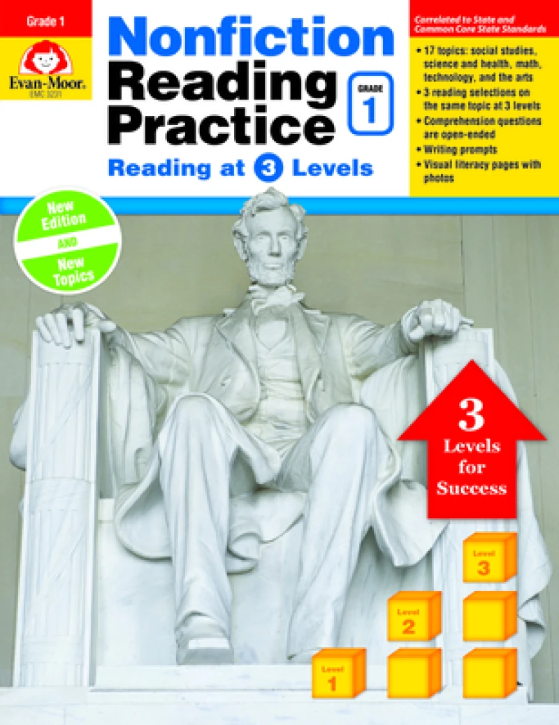 Nonfiction Reading Practice, Grade 1 Teacher Resource