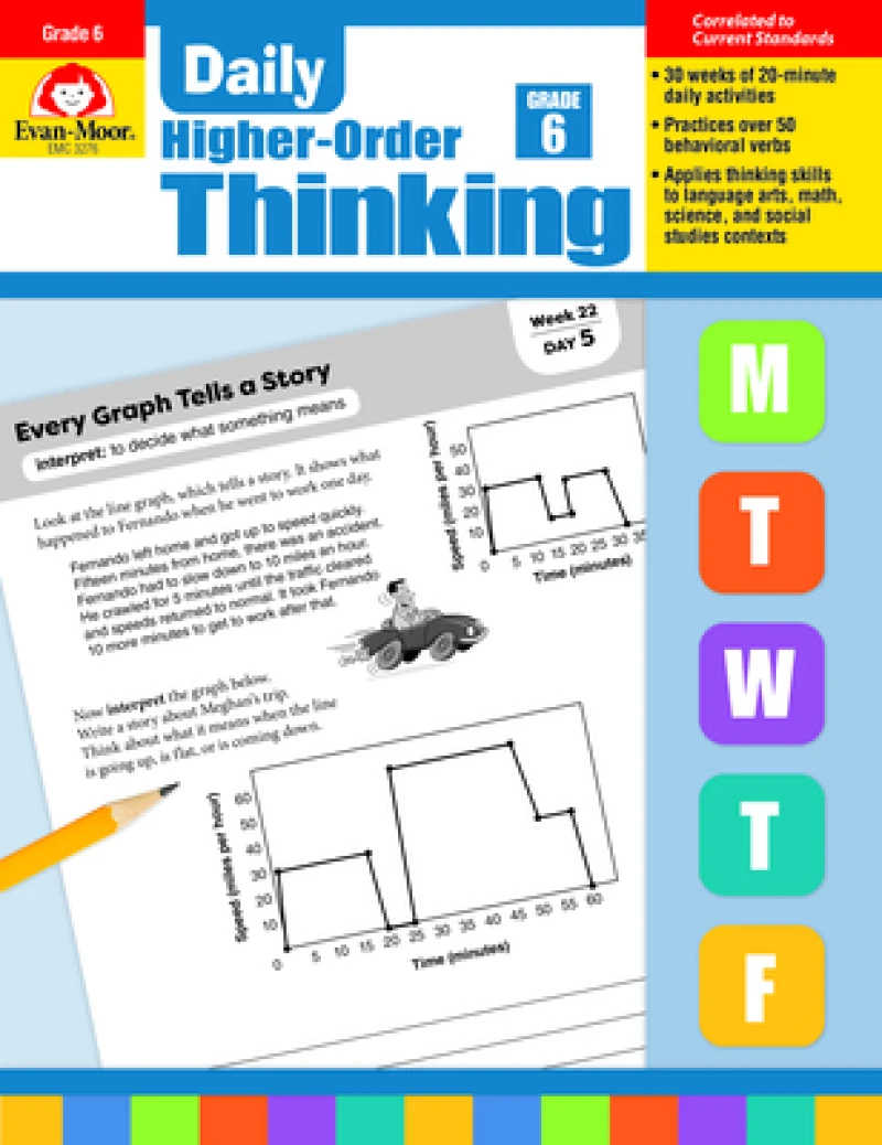 Daily Higher-Order Thinking, Grade 6 Te