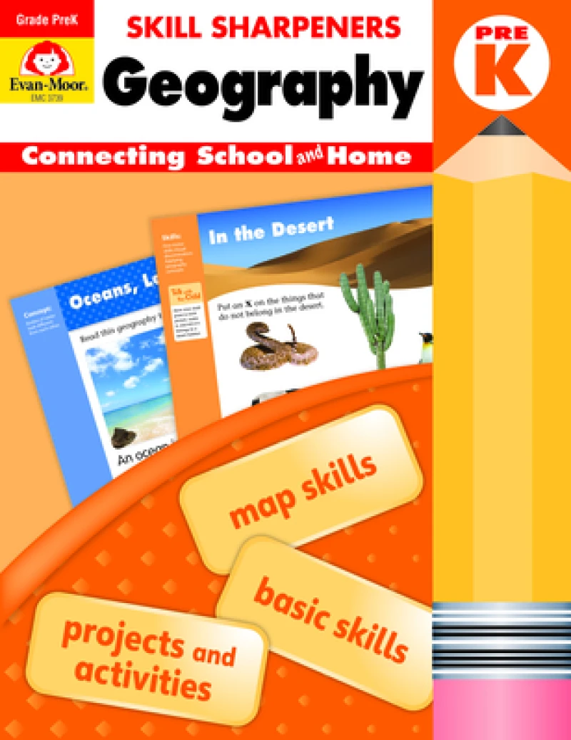 Skill Sharpeners: Geography, Grade Prek