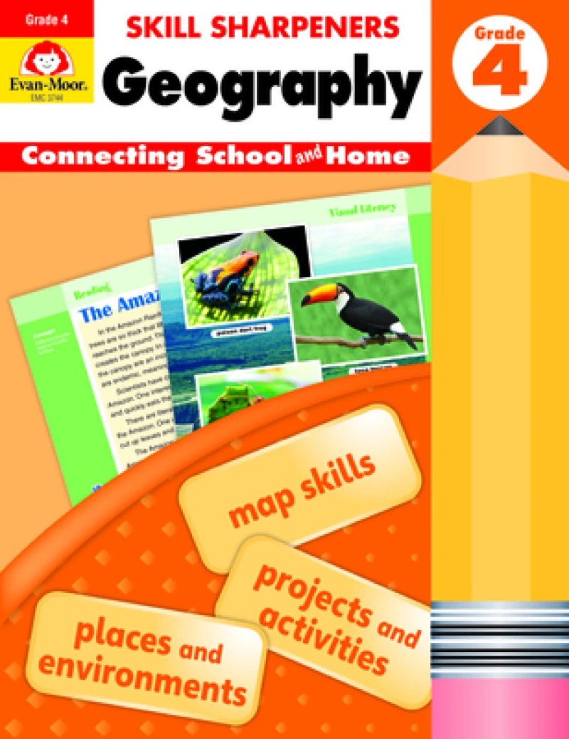Skill Sharpeners: Geography, Grade 4