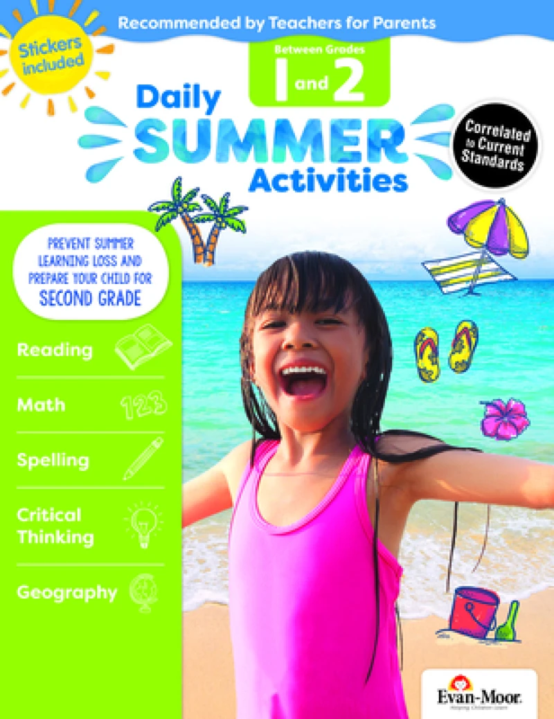 Daily Summer Activities Moving From 1St To 2Nd Gr