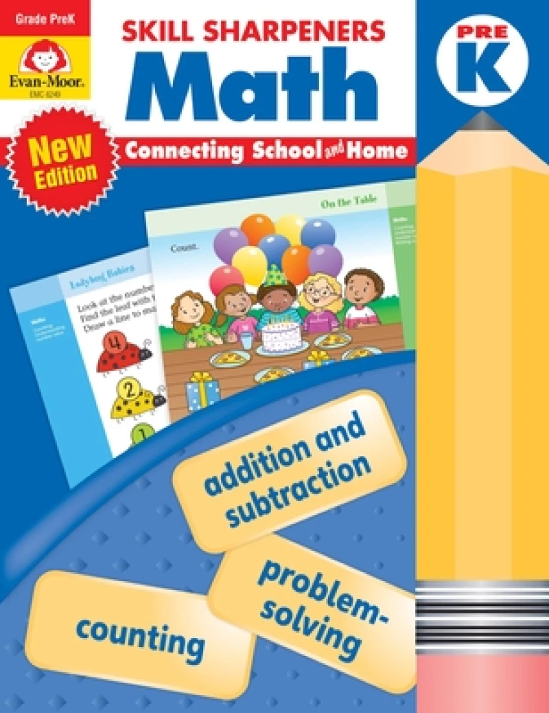 Skill Sharpeners: Math, Grade Prek