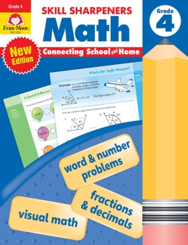 Skill Sharpeners: Math, Grade 4