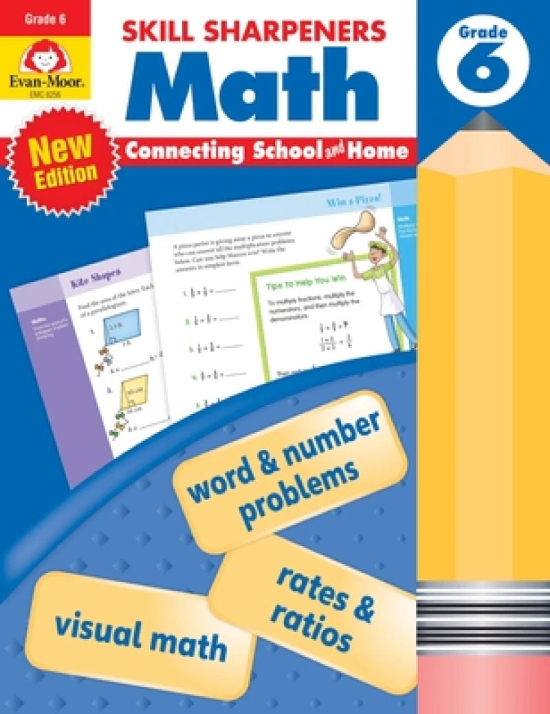 Skill Sharpeners: Math, Grade 6