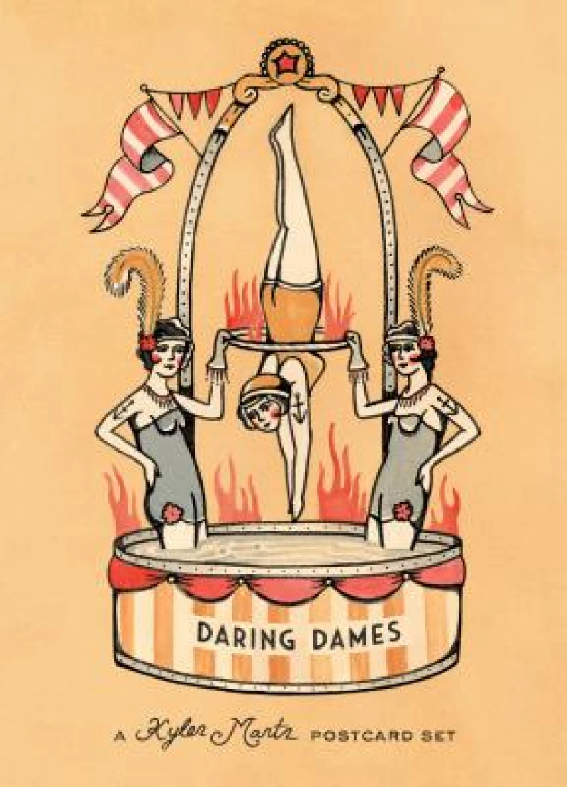 Daring Dames Postcards