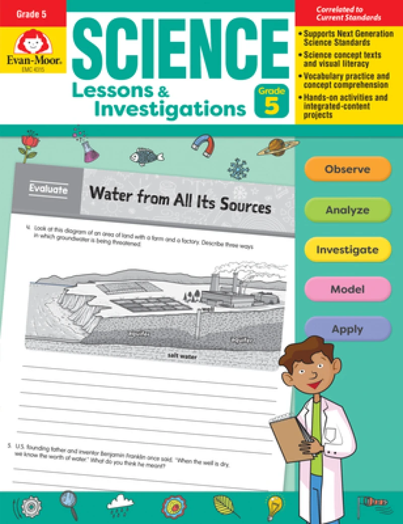 Science Lessons And Investigations, Grade 5