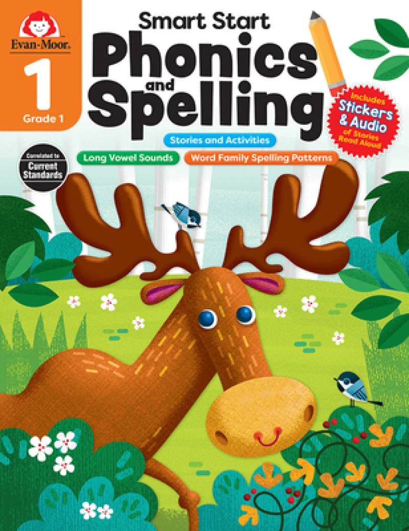 Smart Start: Phonics And Spelling, Grade 1
