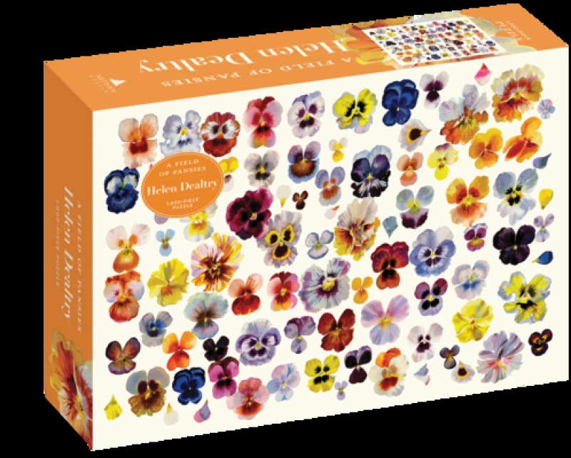 A Field of Pansies 1,000-Piece Puzzle