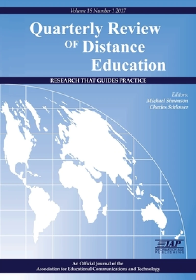 Quarterly Review of Distance Education Vol 18 Issue 1
