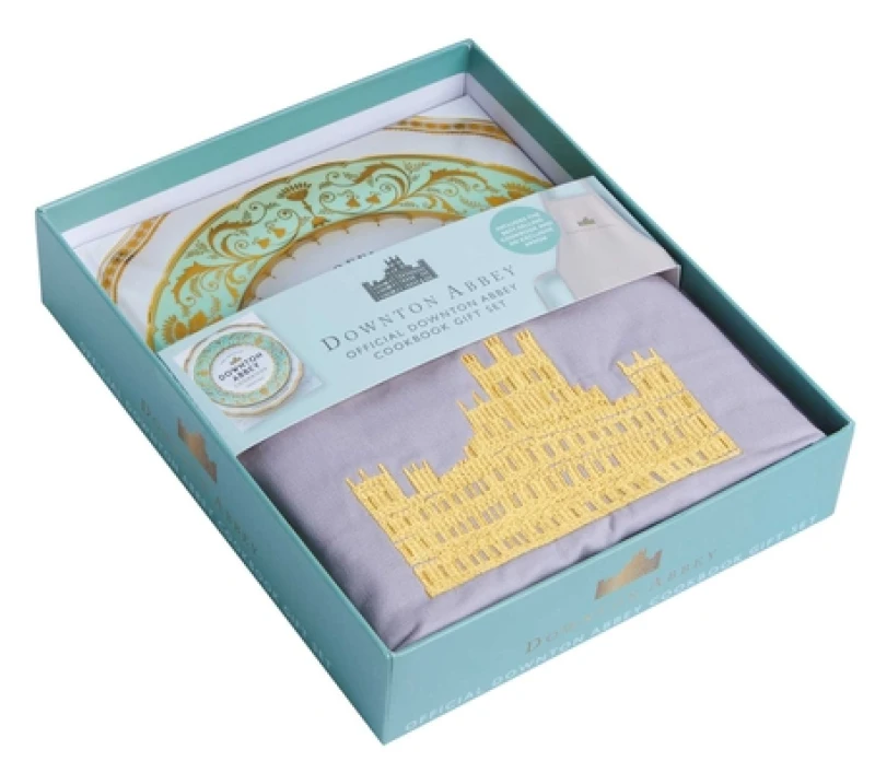 The Official Downton Abbey Cookbook Gift Set (book and apron)