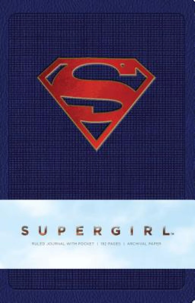 Supergirl Hardcover Ruled Journal