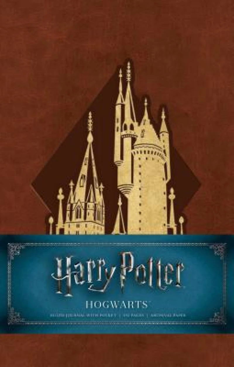 Harry Potter: Hogwarts Hardcover Ruled Journal