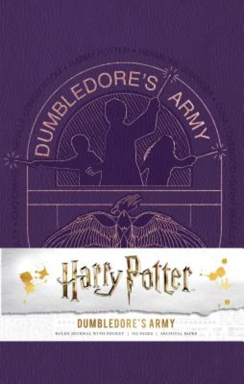 Harry Potter: Dumbledore''s Army Hardcover Ruled Journal