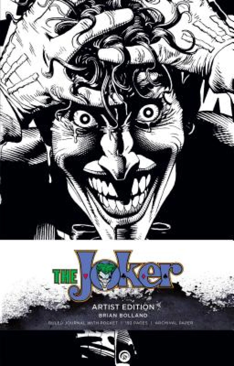 DC Comics: Joker Hardcover Ruled Journal