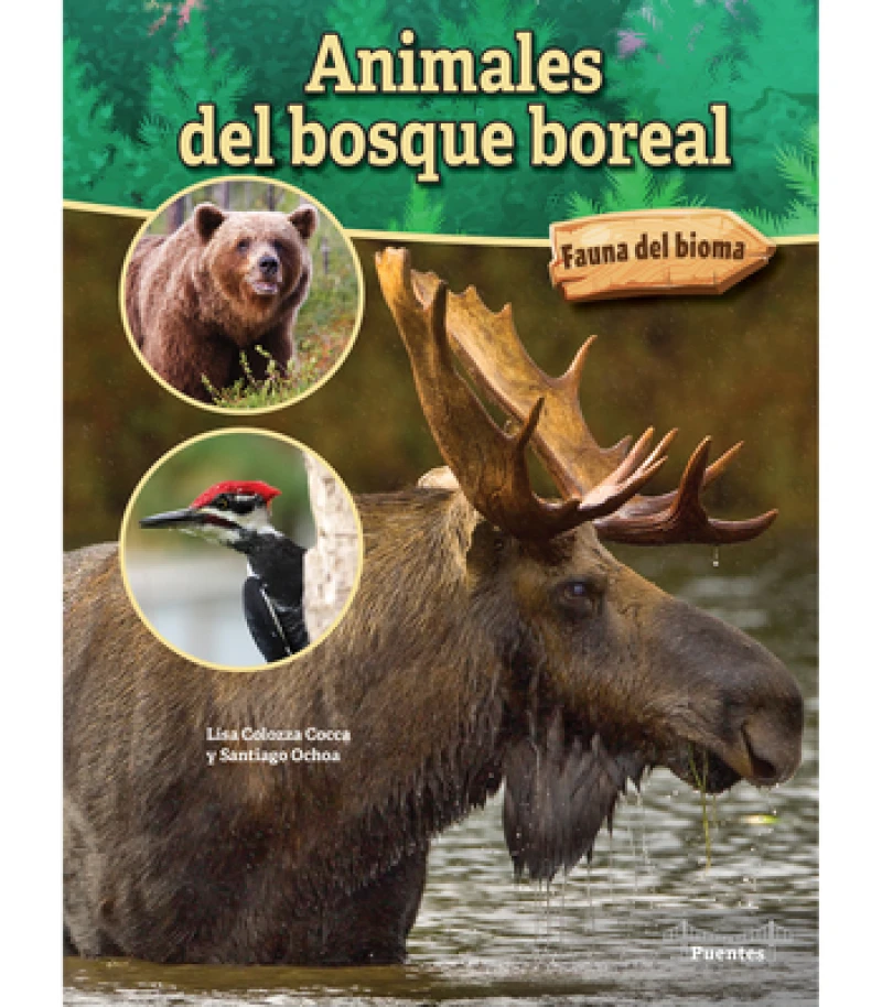 Animales del bosque boreal