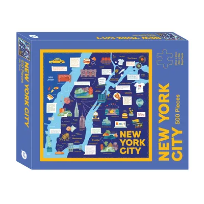 New York City Map Puzzle