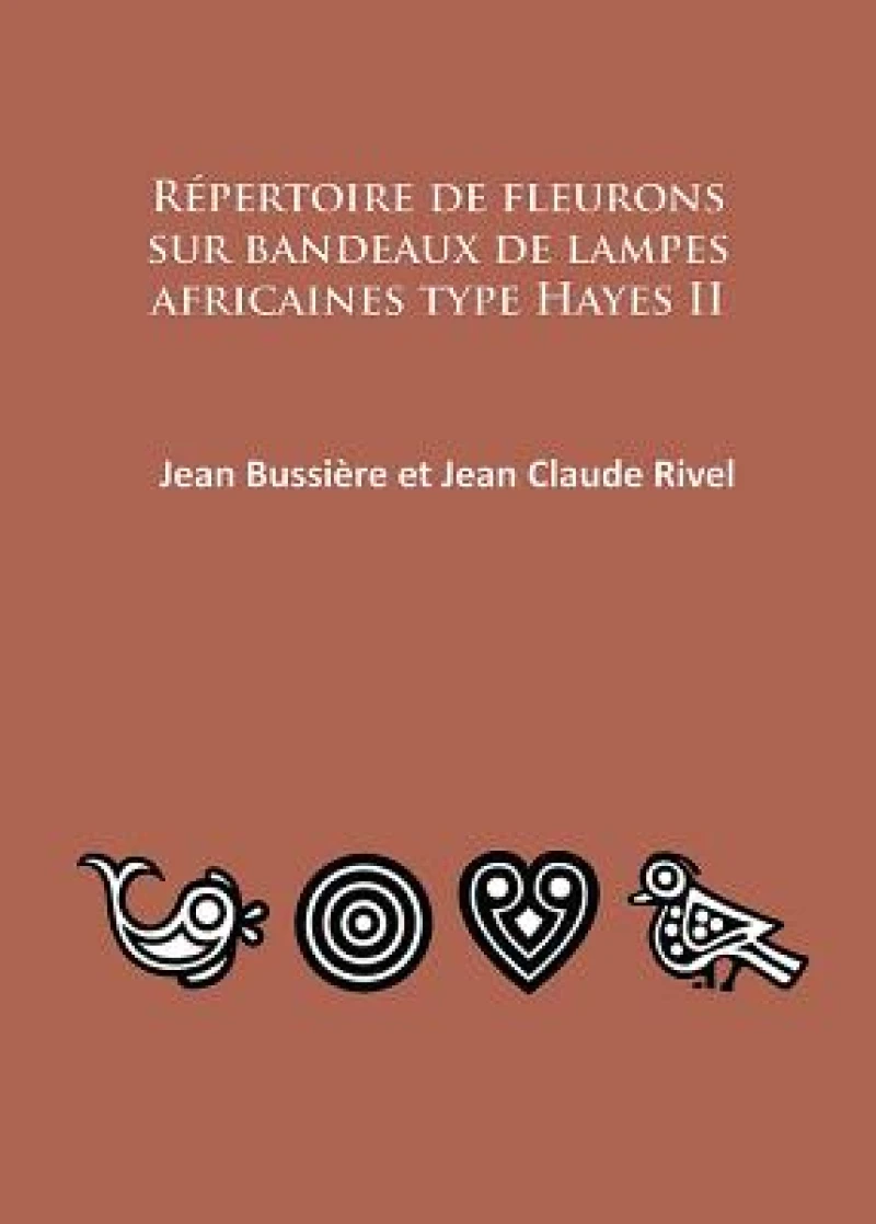 Repertoire de fleurons sur bandeaux de lampes africaines type Hayes II