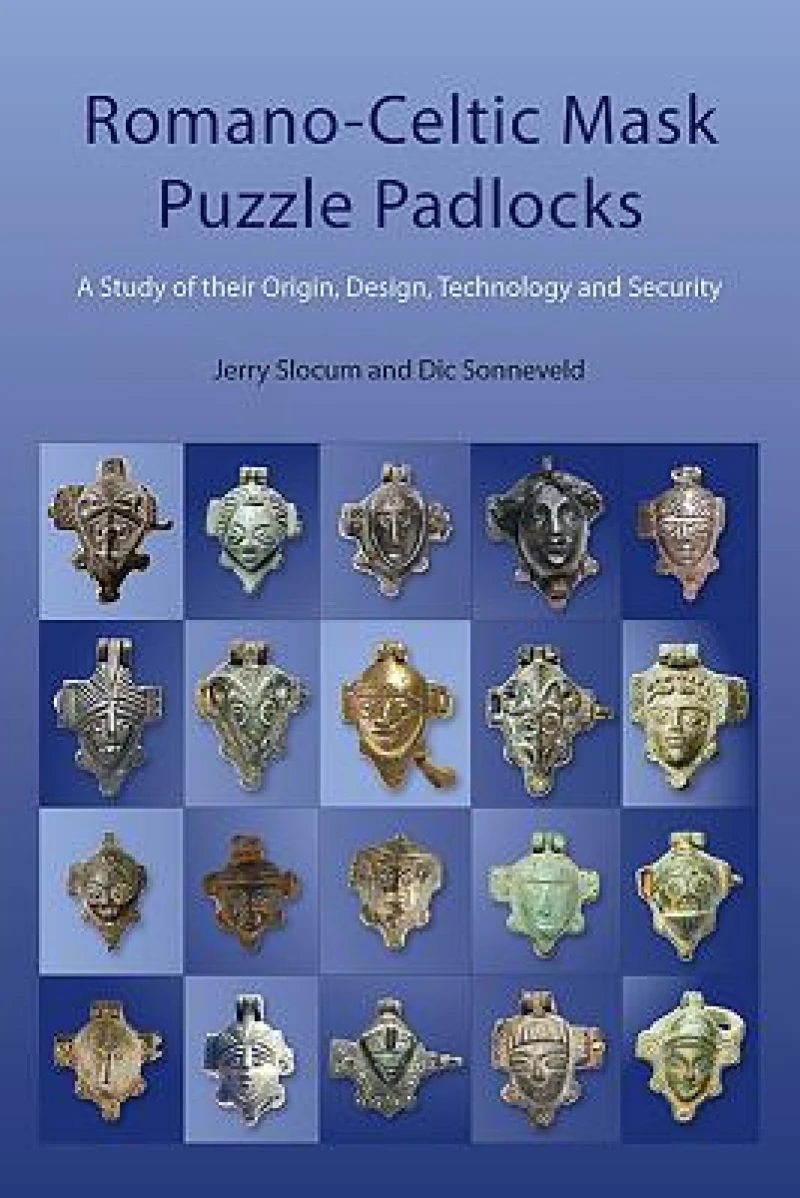 Romano-Celtic Mask Puzzle Padlocks